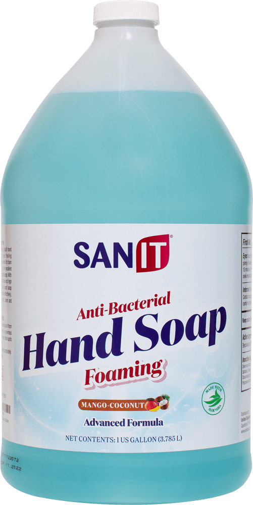 Sanit 1 gallon Mango Coconut Foaming antibacterial hand soap