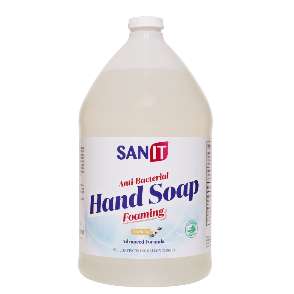 sanit bulk 1 gallon vanilla foaming antibacterial hand soap manufacturer