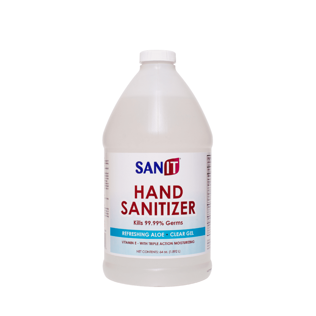 sanit bulk 64oz gel hand sanitizer manufacturer