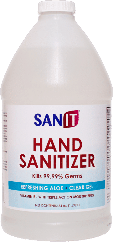 Sanit 64oz Hand Sanitizer bottle