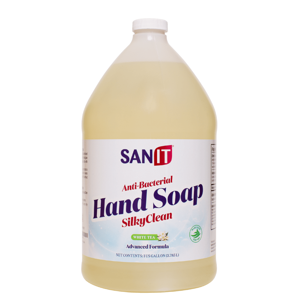 sanit bulk 1 gallon white tea antibacterial hand soap manufacturer